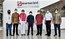 Mensesneg Pratikno dan Menteri PUPR Basuki Mengunjungi Kantor Sinar Mas Land