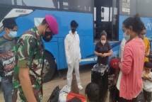 Prajurit Batalyon Tank Amfibi 1 Marinir Terlibat Pengamanan Wisma Atlet Jakarta