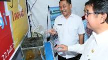 Wabup Banyuwangi Yusuf Widiyatmoko saat membuka festival Teknologi Inovasi (surya)