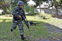 Prajurit Yonif 5 Marinir Surabaya Laksanakan Latihan Patroli Tempur