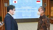 Pertemuan Menperin Agus dan METI Jepang