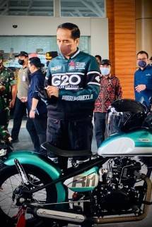 Jelang MotoGP 2022, Presiden Jokowi Tinjau Kesiapan Bandara Lombok NTB