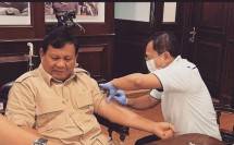 Menteri Pertahanan (Menhan) Prabowo Subianto. dan Prof Terawan