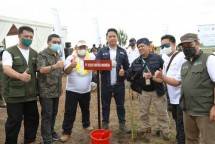 Keren! Cegah Tsunami, Sicepat Tanam Puluhan Ribu Pohon di Pantai Pangandaran