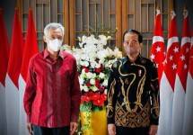 Presiden Jokowi Terima PM Singapura Lee Hsien Loong di Bintan
