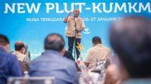 MenKopUKM Teten Masduki saat peluncuran PLUT 