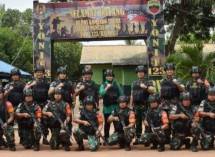 Danrem 174 ATW Brigjen TNI Bangun Nawoko Pamitan kepada Satgas Pamtas RI-PNG