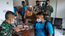 Prajurit Lanmar Jakarta Laksanakan Vaksinasi Tahap ke 3