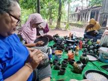  Ramai Karena Lapak Ganjar, Usaha Gerabah Batik di Yogya Ini Berdayakan Ibu-ibu