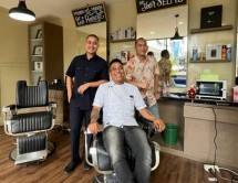 Usung Konsep Eat and Cut, Wibi dan Saweri Luncurkan BarberJek di Pusat Kota Jakarta