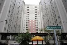Tower Herbras yang merupakan salah satu tower yang terdapat di kawasan Apartemen Kalibata City, Jakarta Selatan. (Foto: dok. Metro Tempo.co)