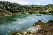 Danau Frying Pan, Selandia Baru (ist)
