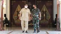 Menhan Prabowo: TNI AD Semakin Kuat dan Hebat di Bawah Kepemimpinan Jenderal Dudung