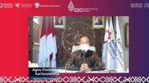 Menteri Perindustrian Agus Gumiwang Kartasasmita