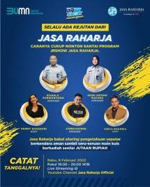 Tekan Kecelakaan Lalu Lintas, PT Jasa Raharja Gelar Talkshow Live Streaming Edukasi Human Error 