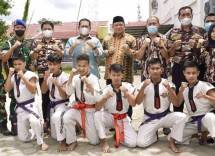 Ketua Umum Pengurus Besar Keluarga Olahraga Tarung Derajat (PB KODRAT) Bambang Soesatyo 
