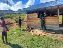 Satgas TNI Yonif MR 412 Kostrad