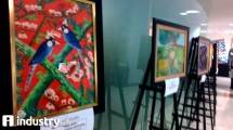Lukisan Karya anak berkebutuhan khusus (Hariyanto/ INDUSTRY.co.id)