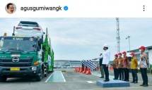 Bangga... bangga! Menperin Agus: Mobil-mobil yang di Ekspor Perdana ke Australia oleh Bapak Presiden Memiliki TKDN di Atas 75%