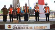 Menko Airlangga dan Menperin Agus Lakukan Gorundbreaking Pembangunan Ekspansi Pabrik PT Smelting di Gresik