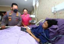 Kapolri Bantu Pengobatan Sinta Aulia Penderita Tumor Kaki Asal Rembang