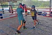 Atlet Tinju Yonif 1 Marinir Sidoarjo Tingkatkan Terus Latihan Rutin