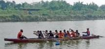 Atlet Prajurit Batalyon Infanteri 3 Marinir Mojokerto Tingkatkan Kemampuan Dayung