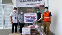 Jamkrindo Salurkan Bantuan Untuk Korban Gempa Sumbar