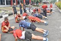 Prajurit Batalyon Infanteri 5 Marinir Surabaya Laksanakan Uji Kesamaptaan
