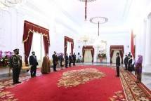 Presiden Jokowi Terima Surat Kepercayaan Enam Duta Besar Negara Sahabat