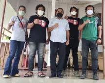 Tim JKW-PWI Berkunjung ke Bupati Flores Timur Anton Gege Hadjon