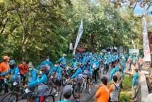 Prajurit Puslatpur 5 Baluran Situbondo Jatim Meriahkan Gowes Sepeda Bersama