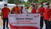 Respon Cepat Telkom Bantu Korban Gempa Bumi di Pasaman Barat