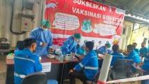 200 Karyawan Putra Perkasa Abadi Lakukan Vaksin Booster Bersama Siloam Hospitals Palangkaraya