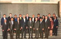 Menteri ESDM Ignasius Jonan beserta rombongan di Exxonmobile Houston Amerika (istimewa)