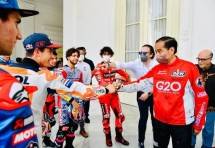 Presiden Jokowi Terima Kunjungan 20 Pembalap MotoGP 2022