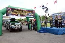 Komandan Pasmar 2 Brigjen TNI (Mar) Suherlan Lepas Peserta Lomba Berburu