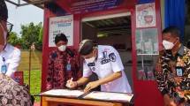 Peresmian bengkel Enduro sahabat lapas