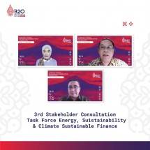 Task Force Energy, Sustainability, & Climate B20 Fokus Tingkatkan Akses Pembiayaan Transisi Energi 