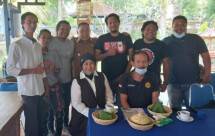 Tim JKW-PWI di Jamu Bupati Jembrana I Nengah Tamba 