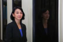 Direktur Eksekutif Nielsen Indonesia Hellen Katherina saat paparan media di Jakarta, Kamis (24/3).