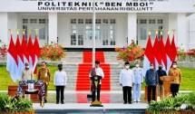 Presiden Jokowi Resmikan Politeknik Unhan di NTT