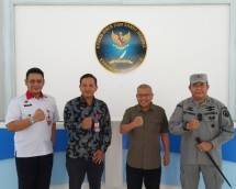 Kepala Kantor Kamla Zona Maritim Barat Temui Kepala BSSN Batam