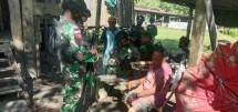 Satgas Kodim Yalimo Yonif RK 751/VJS Temui Tokoh Pemuda Dan Warga