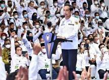 Presiden Jokowi Hadiri Silatnas APDESI