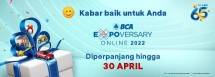 BCA Expoversary Online 2022 Diperpanjang