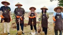 Agung Sedayu Group Groundbreaking Orange Groves PIK 2