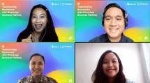 Reynir Fauzan selaku CMO & Co-Founder dari Kata.Ai, Aries Triwahyudi selaku WhatsApp Partnership, serta Mutia Murwanti selaku Digital Transformation Director dari PT. Frisian Flag Indonesia. 