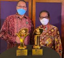 Komitmen TJSL PKT Raih Dua Penghargaan TOP CSR Awards 2022