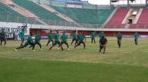 Timnas Indonesia menggelar latihan ringan